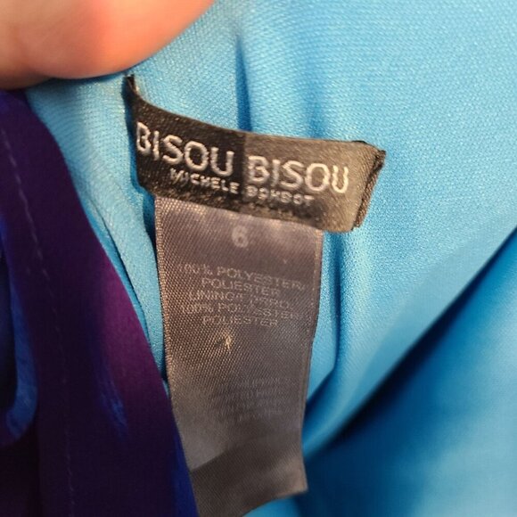 Bisou Bisou Tiered Maxi Dress Womens 6 Wedding Guest Vacation Resortwear Easter - Picture 11 of 12